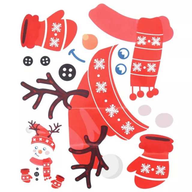 Cartoon Pupazzo di Neve Natale  da Frigorifero Armadi  Divert7945