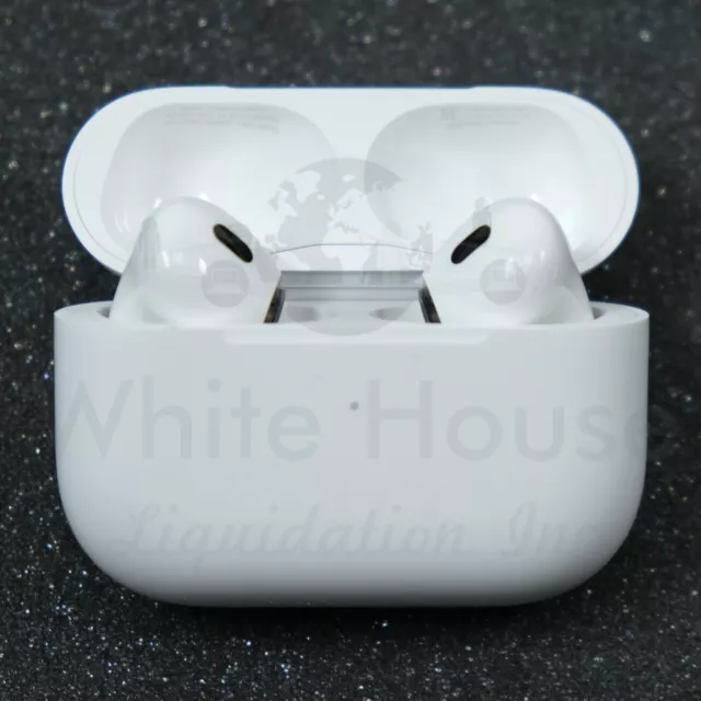 Apple AirPods Pro 2nd Generation with MagSafe Wireless Charging Case - White