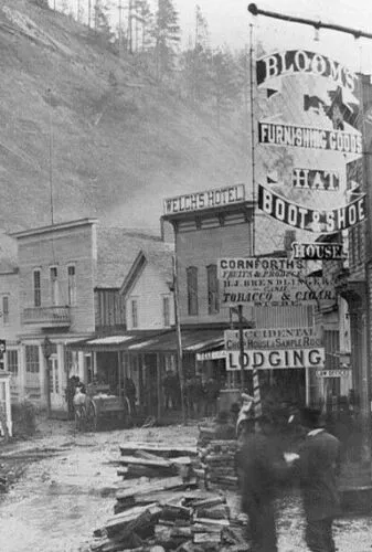 Antique Deadwood South Dakota Photo 727b Oddleys Strange & Bizarre
