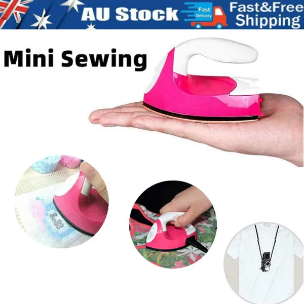 Portable Mini Electric Iron Travel Craft Making Tool Clothes DIY Sewing Supplies