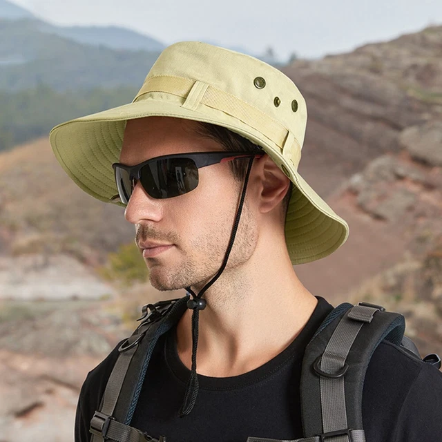 Sun Protection Fishing  Summer Breathable Camping Hiking  Anti-UV Sun Hat