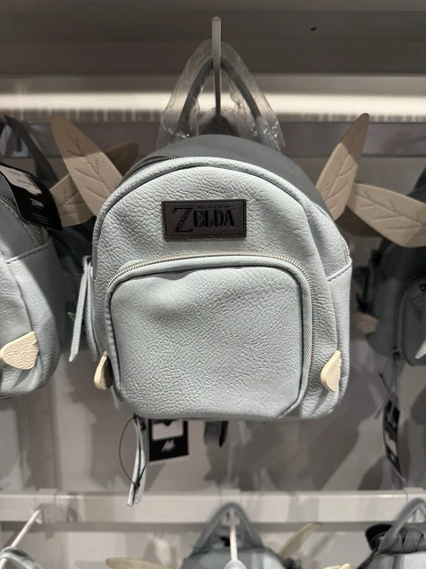 Zelda x Bioworld Blue and‎ Silver Mini Backpack The Legend of Zelda Navi Micro Backpack Bioworld - ToyWiz main image 2