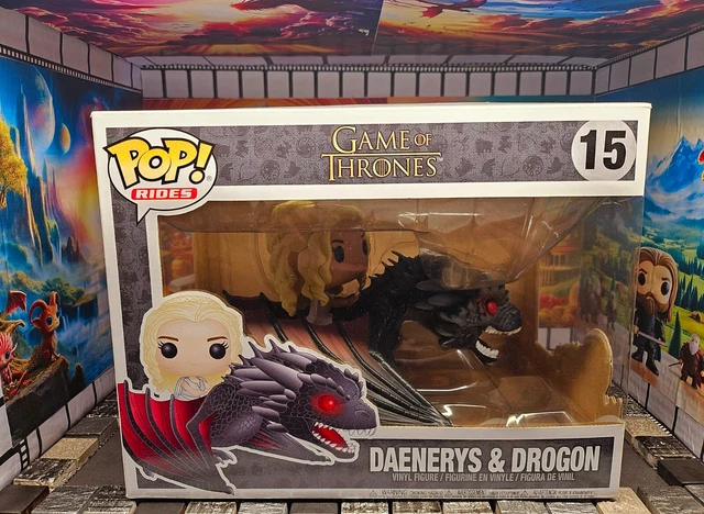 FIGURINE FUNKO POP! Game of Thrones - Daenerys & Drogon #15 EUR 50,00 - PicClick FR