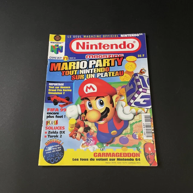 Nintendo Magazine Numéro 13 Mario Party FRA Très Bon état