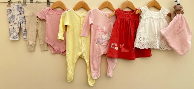 Baby Girls Bundle Of Clothing Age 0-3 Months Gap Next Lindex