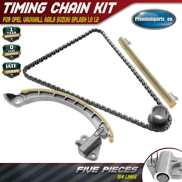 Timing Chain Kit For Nissan Pixo, Opel Agila, Suzuki Swift, Vauxhall Agila - Fits 1.0L & 1.2L Engines