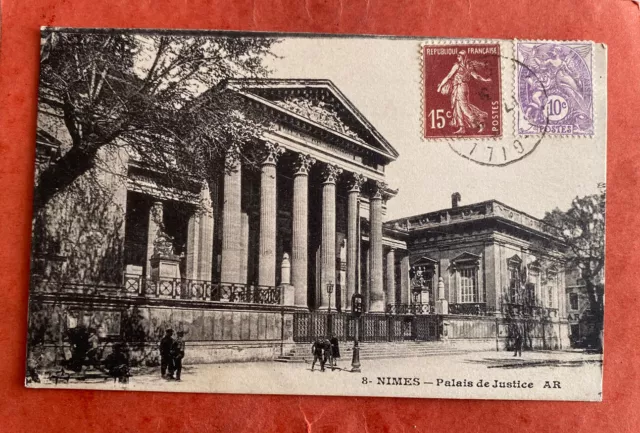 CPA 30 NÎMES - Palais de Justice