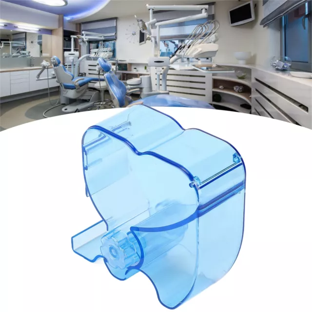 Dental Roll Box Blue Safe Sturdy Streamlined Design Cardioid Roll Dispenser FBM