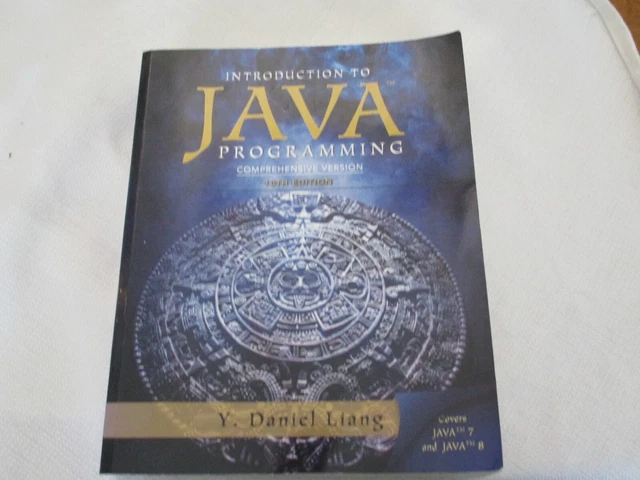 INTRODUCTION TO JAVA Programming Comprehensive Version 10th Edition ...