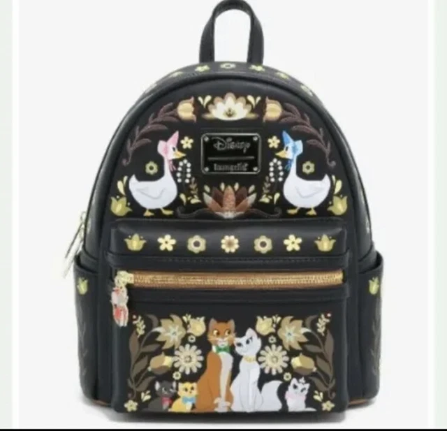 Loungefly Disney The Aristocats Folk Mini Backpack BoxLunch Exclusive NWT Wrap