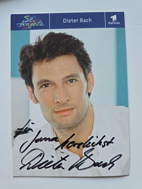 Dieter Pfaff Autogrammkarte – Der Dicke – Signée Originale – Allemagne
