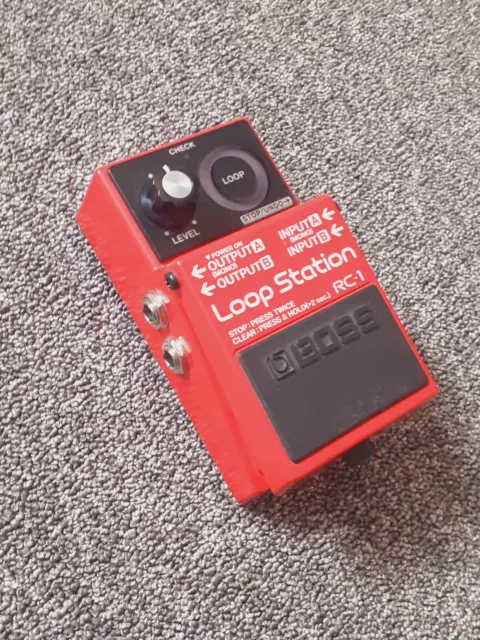 Boss Loop Station RC-1 Looper Effektgerät OVP