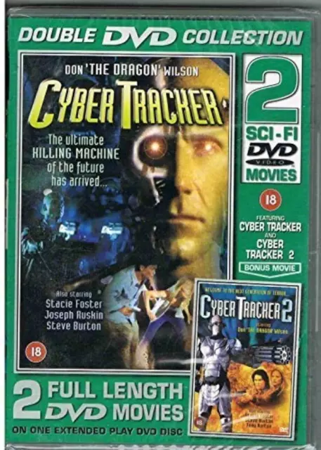 Cyber Tracker 1 and 2 DVD Don 'The Dragon' Wilson