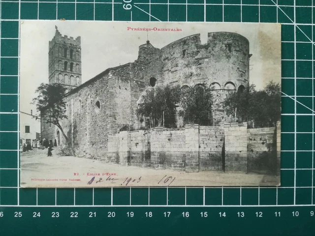 Sd138 CPA Be Circa 1900 Pyrenees Oriental - Church D' Elne - Animated