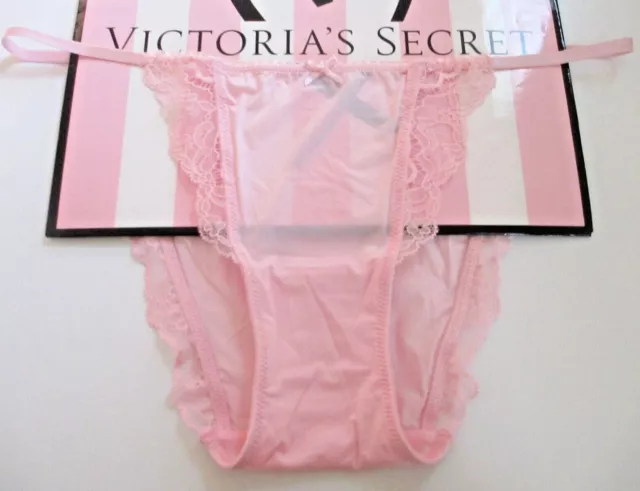 VICTORIA'S SECRET Claret Red Cotton String Bikini Panty S M L XL 2XL Sexy  VS NWT
