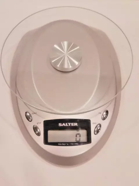 Salter Digital Kitchen Nutritional Scale Model 1400 Cal, Fat, Salt, Carbs,  Etc.