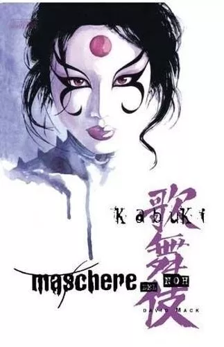 Kabuki maschere del Noh di David Mack ed. Magic Press NUOVO