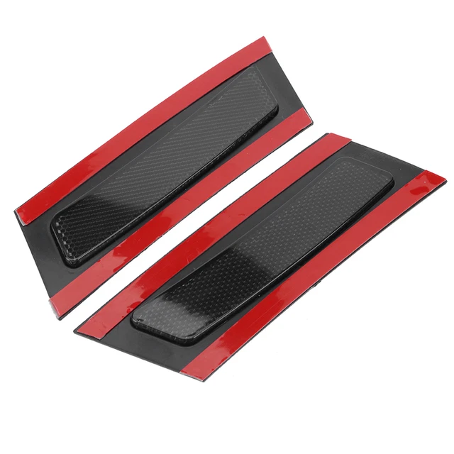 (Grey)Front Bumper Side Marker Lights Reflector 1 Pair Of Side Marker Lights