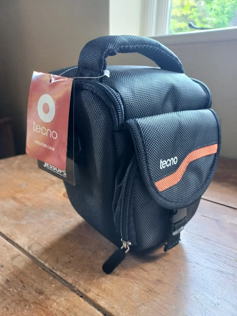 JESSOPS TECNO CAMERA Bag Gadget Bag with padded strap. Black. New and unused. 10.00 PicClick UK
