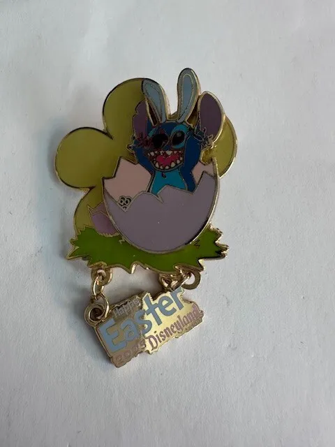 Disney DLR Easter 2005 Stitch with Ears Pin LE 1500 (D2)