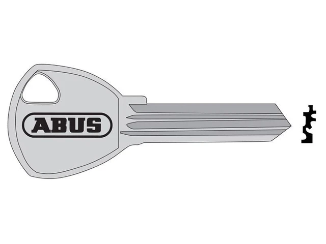 ABUS Mechanical - 80TI/40+45+50+60 Key Blank 57862