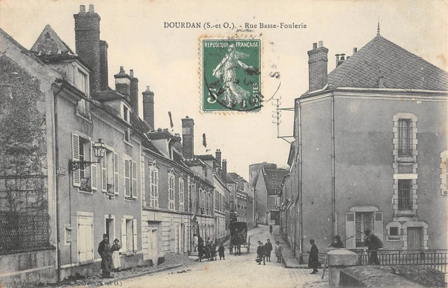Dourdan - cpa du 91 Dourdan -- la Gare LIOB57