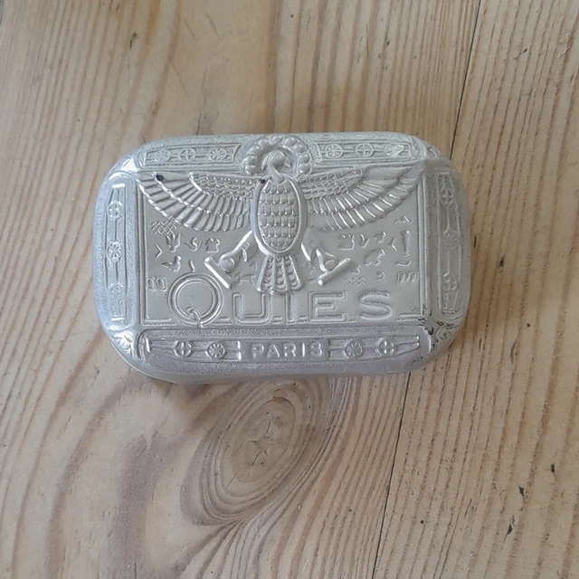 ANCIENNE BOITE A mouche en aluminium 16 compartiments EUR 55,00 - FR