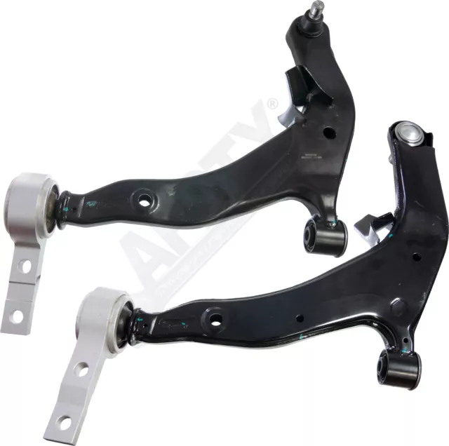 APDTY 632196 & 632197 Front Lower Control Arm Pair With Ball Joint And Bushing