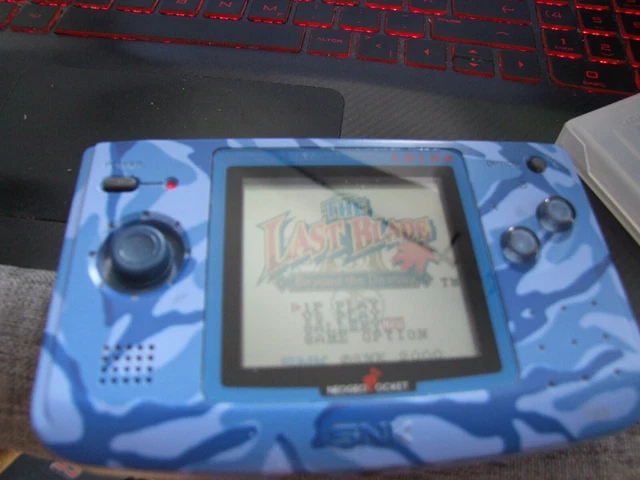 Sg5 Angebote / Kombination - Neo Geo Tasche - Blaue Tarnkonsole Nur Keine Spiele - Getestet