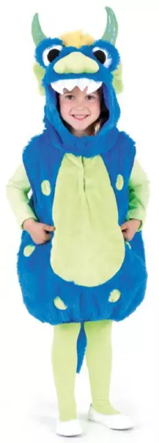 Monster Weste Krokodil Schnappi Drachen Kostüm Overall Kinder Dino Dinosaurier
