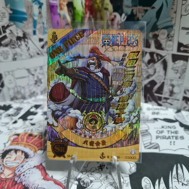 ONE PIECE RED Card Game WANO SAMURAI Super Rare + Holo Foil Mint