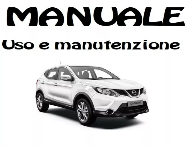 Libretto Manuale Uso e Manutenzione Italiano Nissan Qashqai J11 