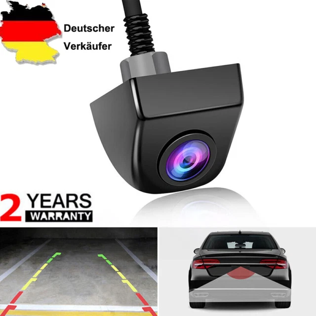 Telecamera retromarcia AHD/CVBS assistenza parcheggio telecamera visione notturna mini auto impermeabile