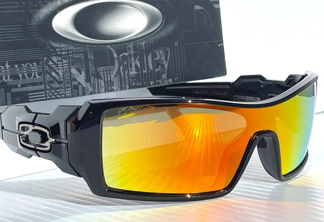 Oakley OIL RIG polished BLACK POLARIZED Galaxy RUBY Mirror lens Sunglass 9081 Oakley OIL RIG polished BLACK POLARIZED Galaxy RUBY Mirror lens Sunglass 9081