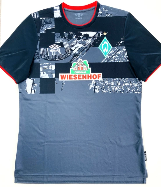 WERDER BREMEN 2007/08 Third Football Shirt Diego #10 Kappa Size M