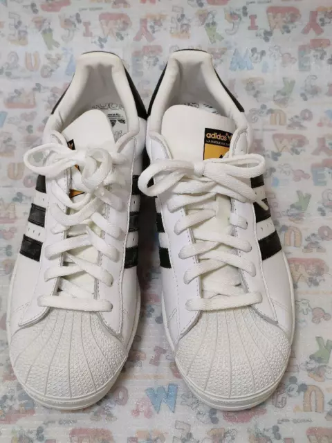Deadstock Adidas Superstar White Black 034678 Sneaker without box Men Us7.5