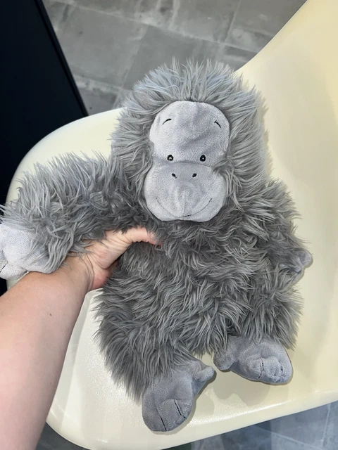 M&S MONKEY APE GORDON GORILLA SOFT TOY PLUSH GREY Marks And Spencer Comforter