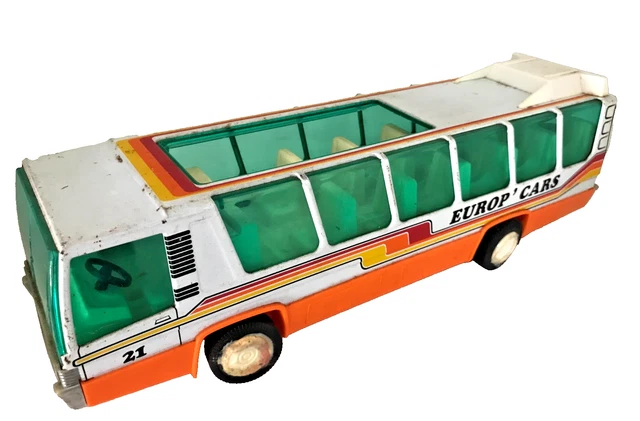 Autocar Joustra Tôle Joustra Bus Autocar Air France En Tôle - 36cm