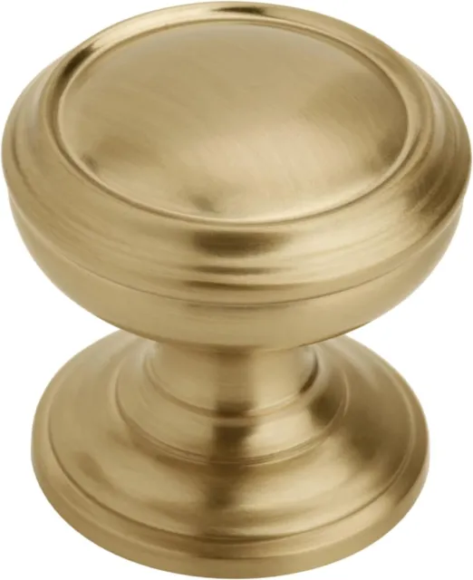 Amerock Cabinet Knob Champagne Bronze 1-1/4 inch (32 mm) Diameter Revitalize