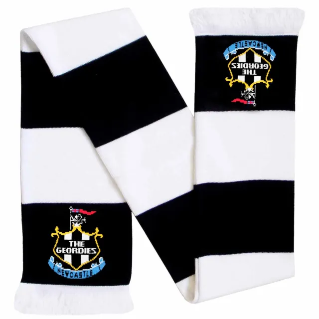 New Newcastle The Geordies Football Fans Match Day Scarf, Newcastle Fans Scarf