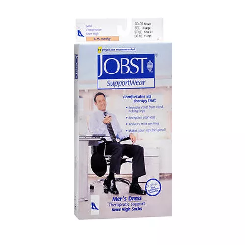 Jobst Supportwear Hommes Robe Chaussettes 8-15 MM / Hg Sportive
