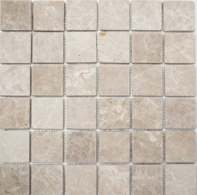 Avoria Mosaico Piastrelle Marmo Pietra Naturale Avorio Botticino Anticata Mos36-0106_F 