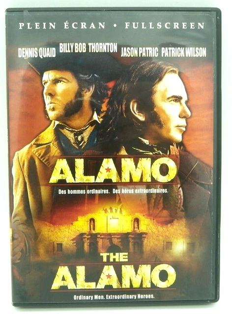 Complete The Alamo Ordinary Men Extraordinary Heroes DVD 2010 Canadian Bilingual