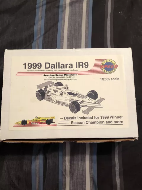 Super Rare 1/25 Etzel Speed 1999 Dallara Indy Car Irl Multimedia Resin Kit