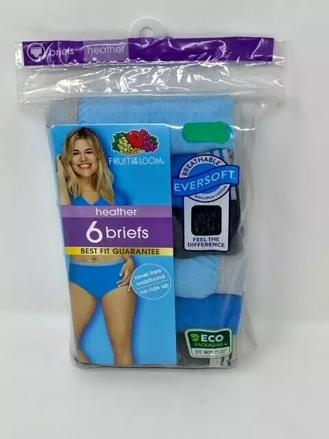 FRUIT OF THE Loom Womens 4-Pack Beyond Soft Hipsters Underwear Size 5/S  $14.87 - PicClick