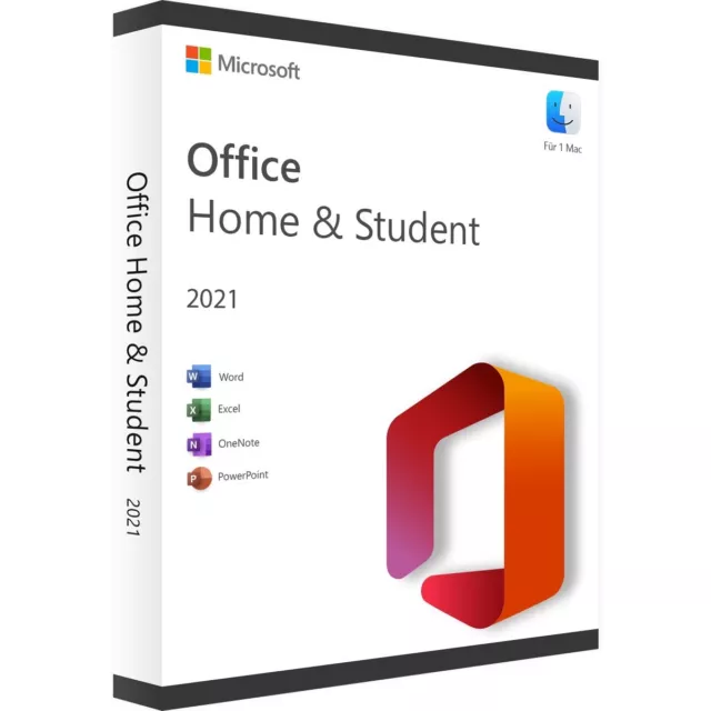 Microsoft Office Home & Student 2021 MAC Key - Sofort Lieferung