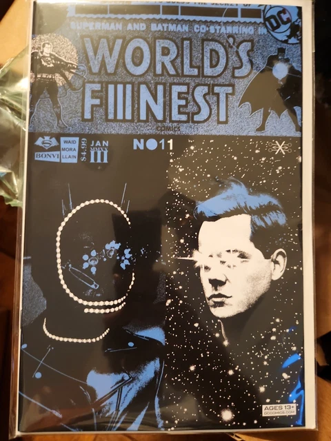 Batman Superman Worlds Finest 11 Jack White 3rd Man Variant Cover Comic 2023 NM+