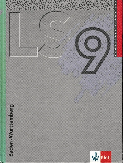 Lambacher Schweizer Klasse 9 Lösungen Baden Württemberg Pdf LAMBACHER SCHWEIZER 9 Baden-Württemberg Schülerbuch Mathematik