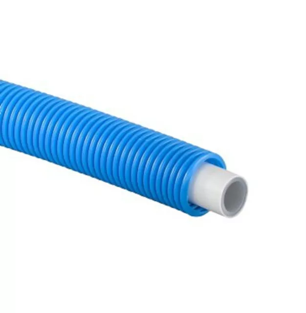 Uponor Verbundrohr Uni Pipe Plus im Schutzrohr 16  + 20 blau NW25/20 Rg.75m