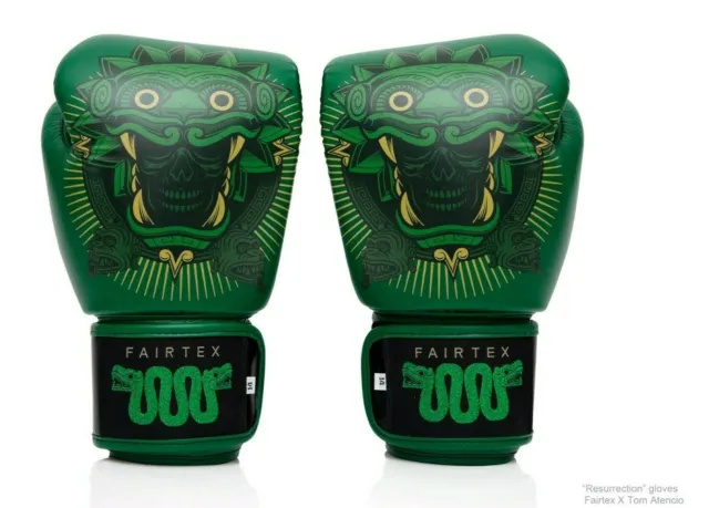 FAIRTEX Resurrection Limited Boxing Gloves Genuine Leather FAIRTEX X TOM ATENCIO